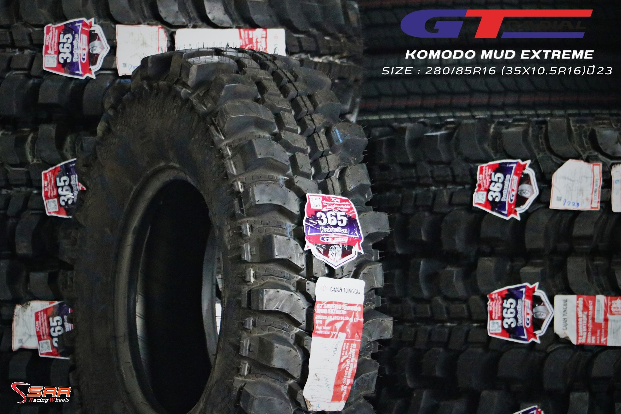 GTRADIAL SAVERO KOMODO MUD EXTREME 35X10.5R16 ยางมัด ราคาพิเศษ