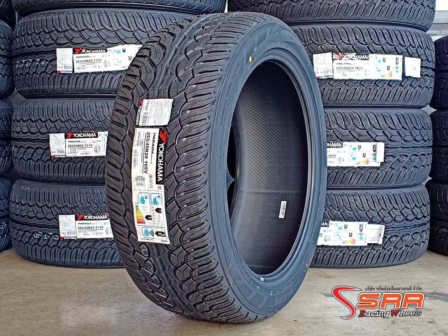 YOKOHAMA PARADA 255/45R20 ยางญี่ปุ่น SUV ลดราคาพิเศษ