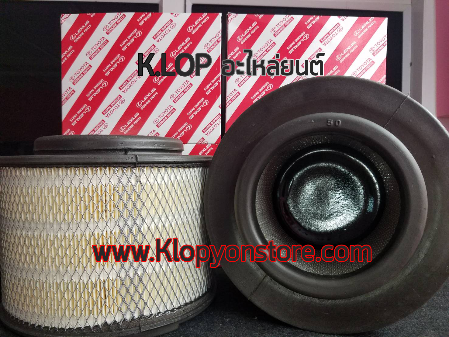 กรองอากาศแท้ TOYOTA VIGO/FORTUNER/INNOVA