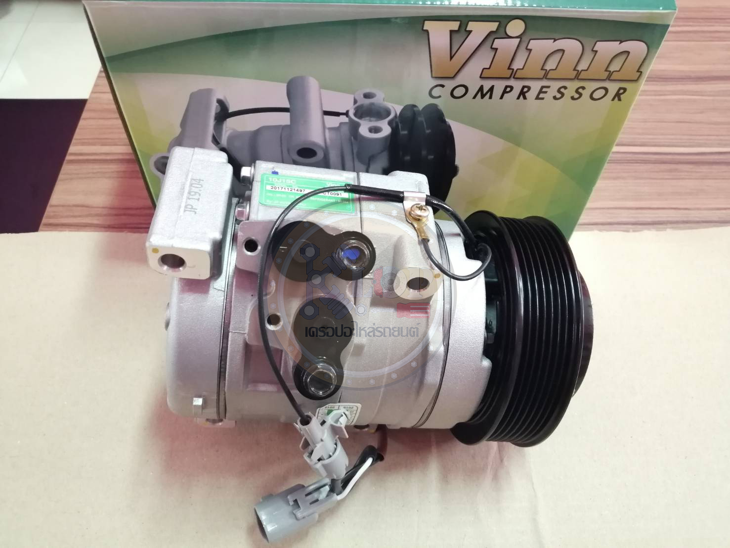 C14001TT016A1 คอมแอร์ VINN : 10S15C TOYOTA TIGER D4D (งานไตหวัน-จีน)