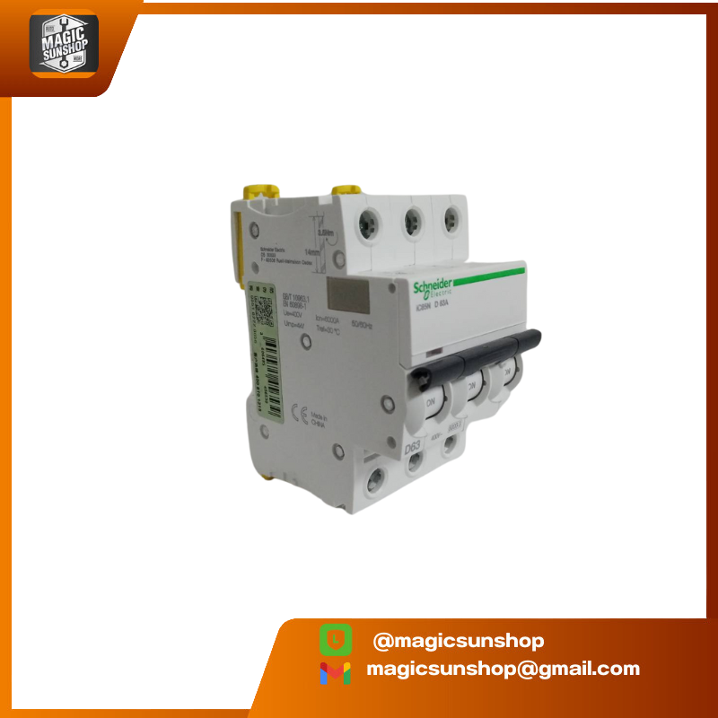Schneider เบรคเกอร์ Breaker IC65N D63 P3