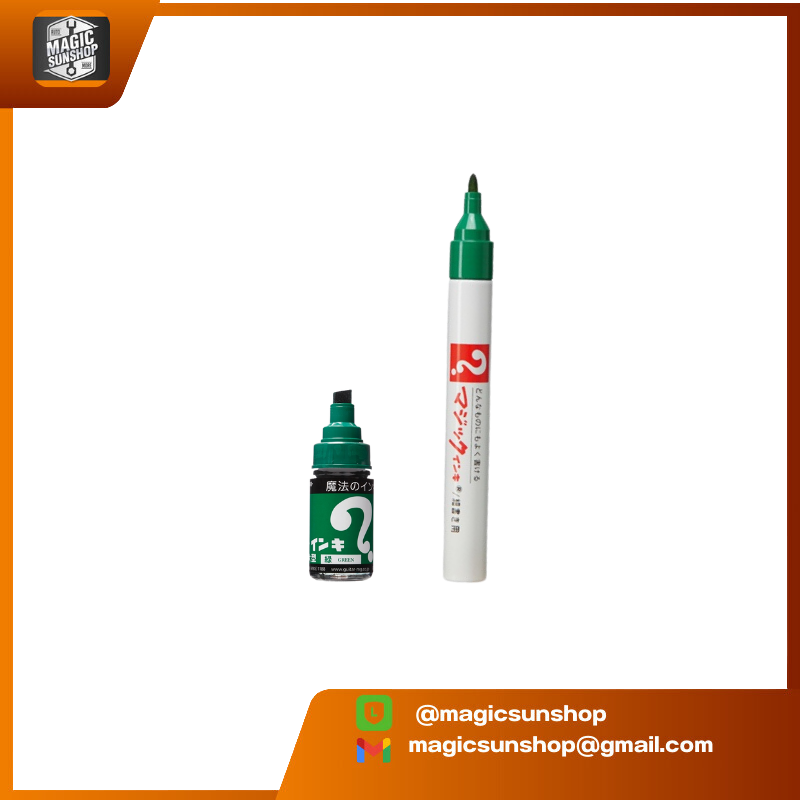 Magic Ink ปากกาแต้มกรอบป้ายทะเบียน ML&M500-T4 เขียว