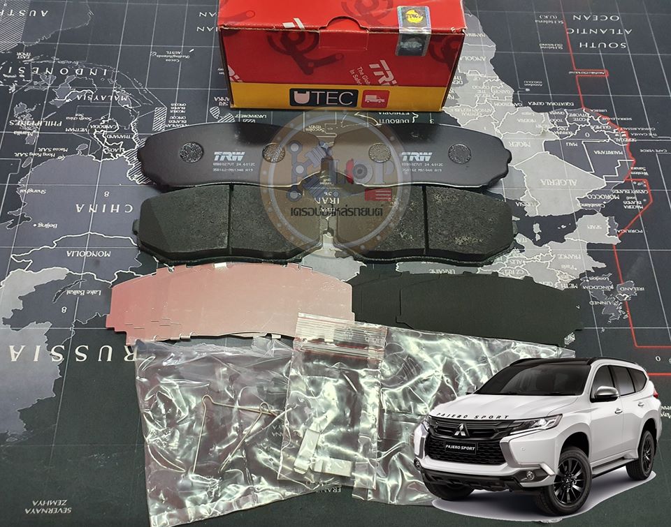 ผ้าดิสเบรค(หน้า) TRW MITSUBISHI PAJERO SPORT 2.4D 4WD '15
