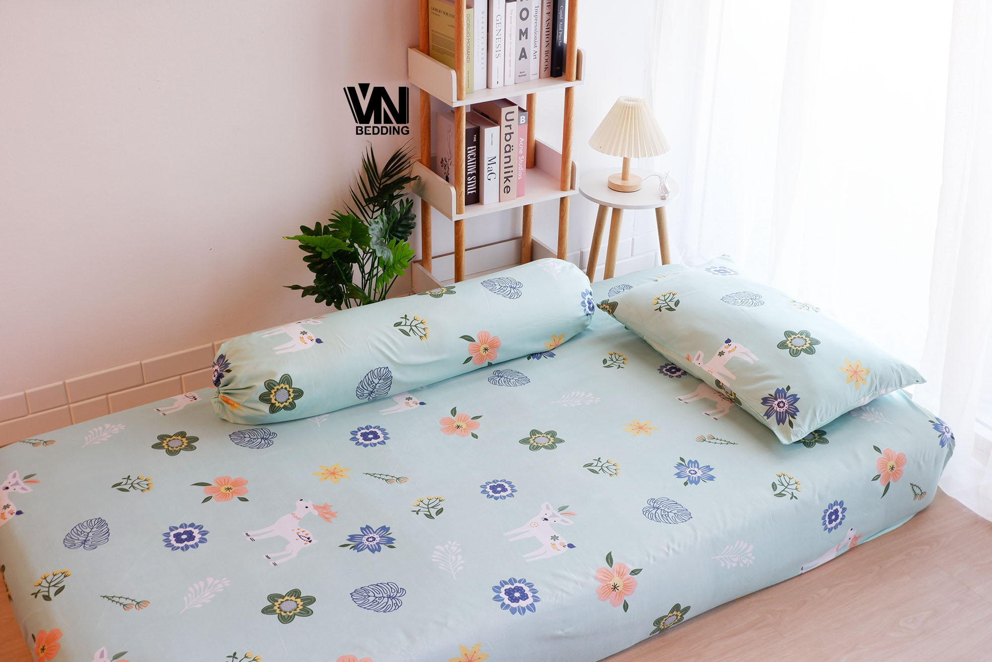 ชุดผ้าปูที่นอนครบเซ็ต 3.5 ฟุต (10 ชุด ) #มียางรัดมุม 360 องศา งานพรีเมี่ยม