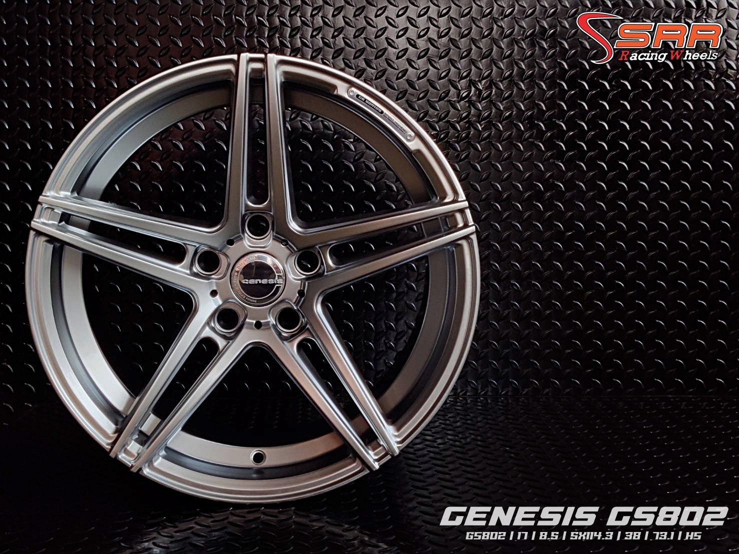 GENESIS GS802 SSW ขอบ17 5H114.3 ET38 HS ราคาพิเศษ