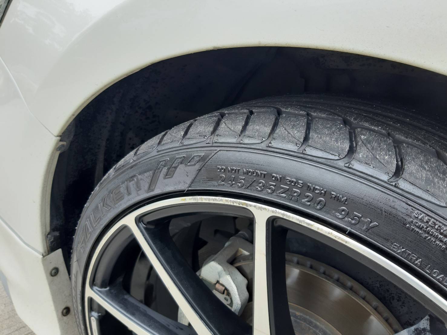 FALKEN FK452 245/35ZR20 ยางใหม่ปี19 ลดราคาพิเศษ