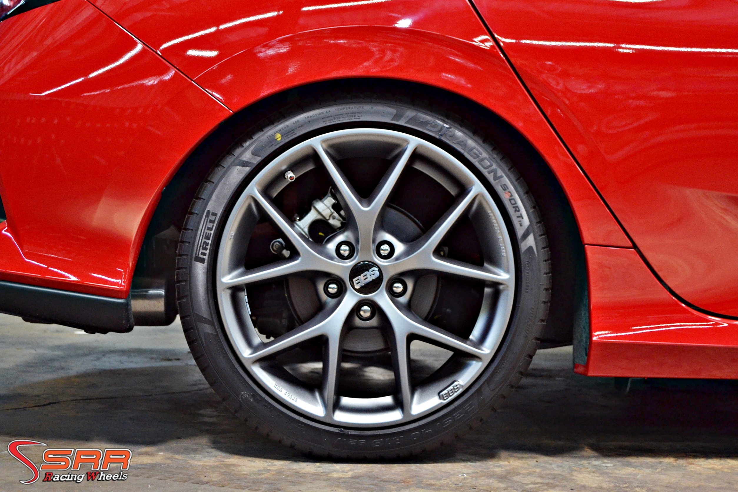 BBS-SR SR017 ล้อแท้ GERMANY ขอบ18 5x114.3 HIMALAYA GREY