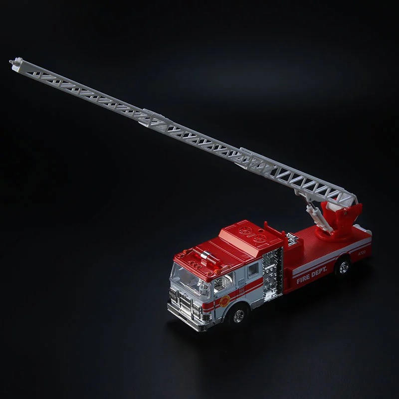 โมเดลรถเหล็ก รถดับเพลิง รถกู้ภัย มีเสียง มีไฟ (ปลีก-ส่ง)