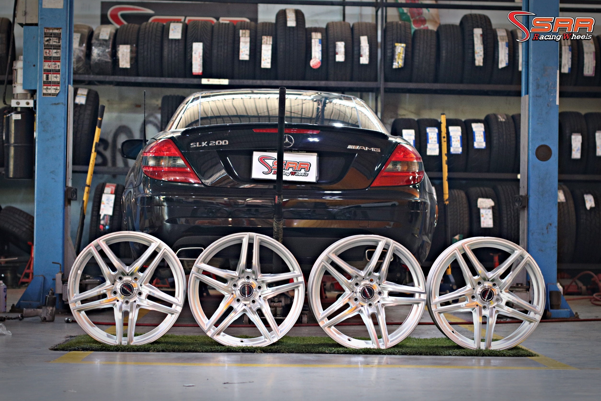 BORBET XRT ขอบ18 หน้า8 หลัง9 5H114.3 สำหรับรถMercedes-Benz