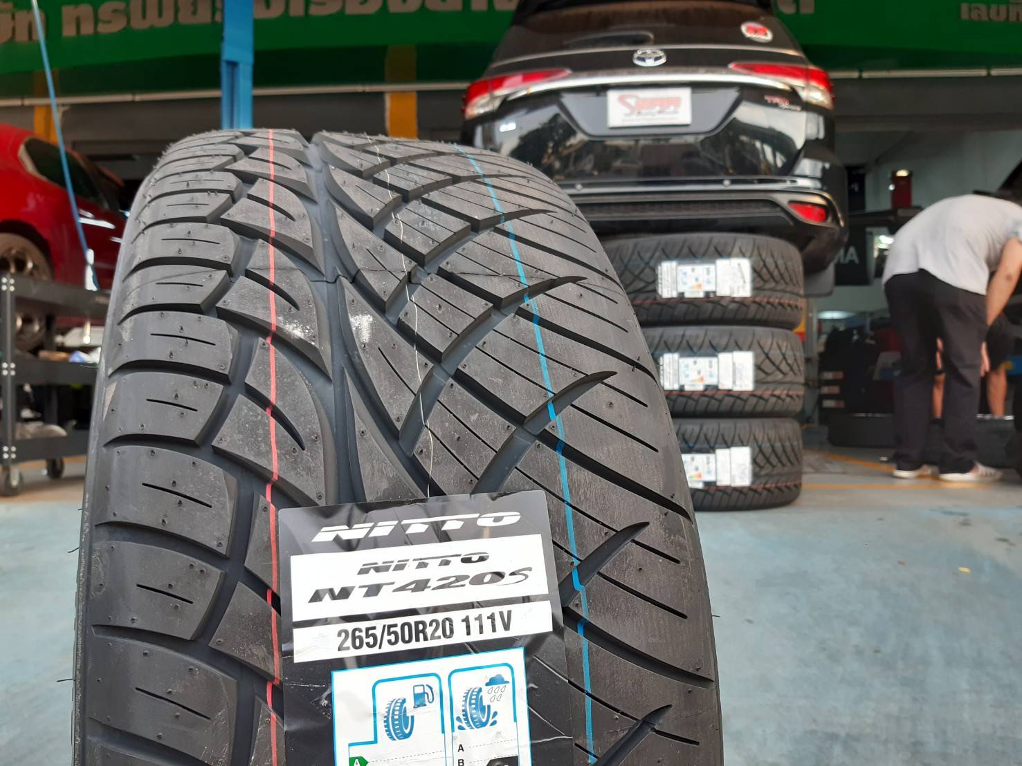 NITTO NT420S 265/50R20 ยางใหม่ปี2021 ราคาพิเศษ