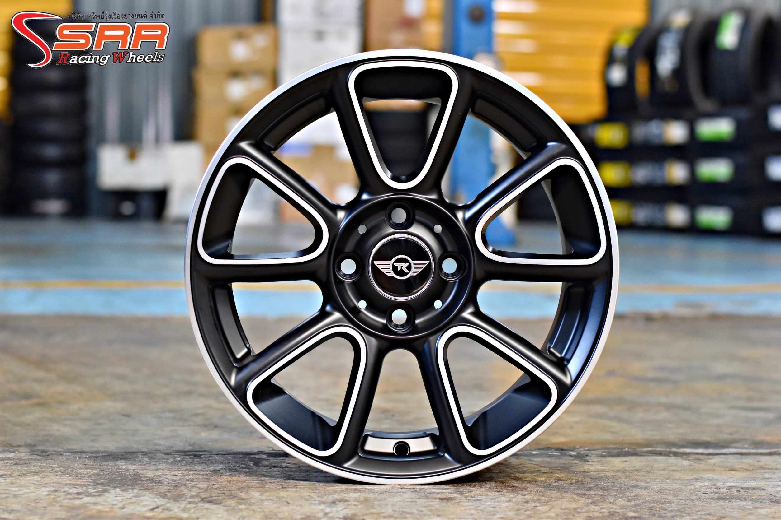 TK-DOLPHIN ขอบ15 ET+35 4x100 FP/B MATT