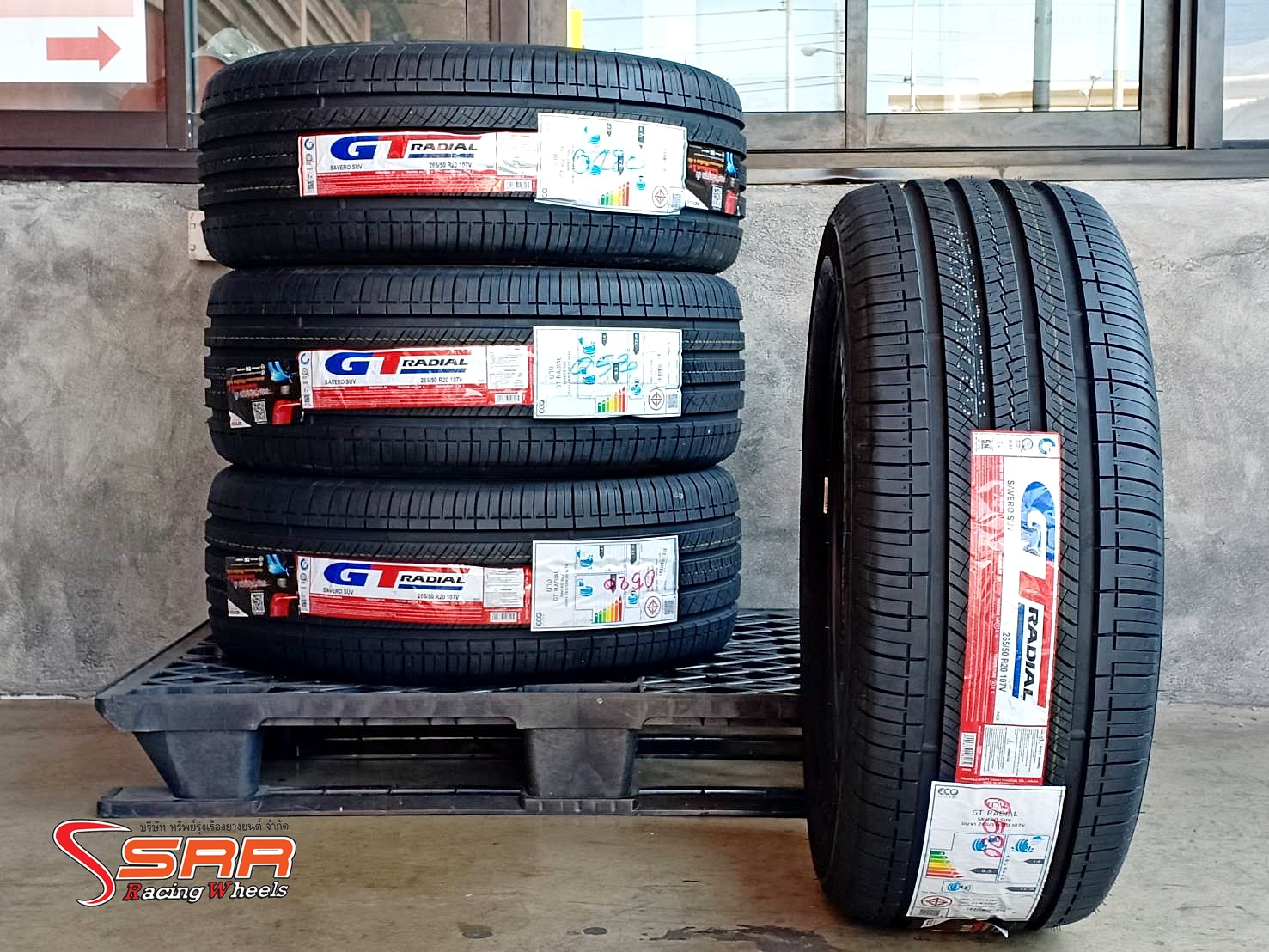 GT RADIAL SAVERO SUV 265/50R20 ยางปี20 ราคาพิเศษ เส้นละ 3,500 บาท