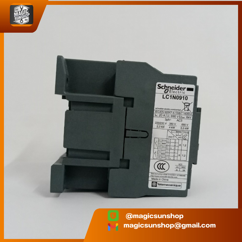 Schneider Contactor Easy Pact D3N AC380V LC1N0910Q5N
