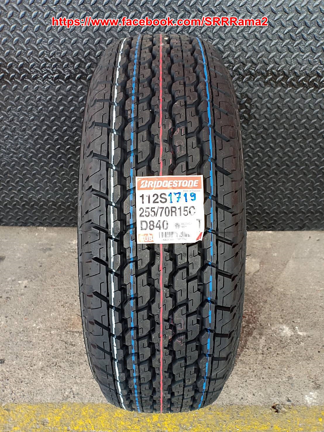 BRIDGESTONE DUELER H/T D840 255/70R15 ยางใหม่ เส้นละ 5,800 บาท