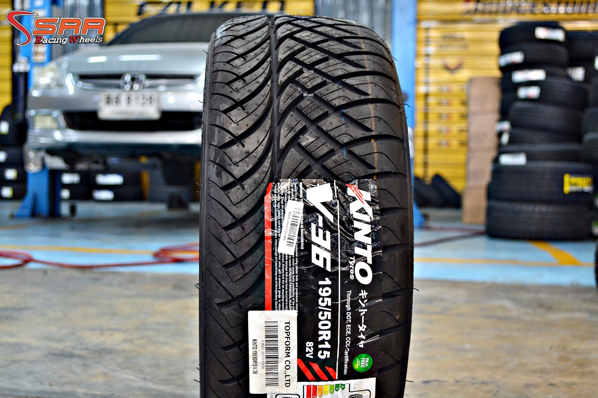 KINTO V-36 195/50R15 ราคาพิเศษ เส้นละ 1,250 บาท