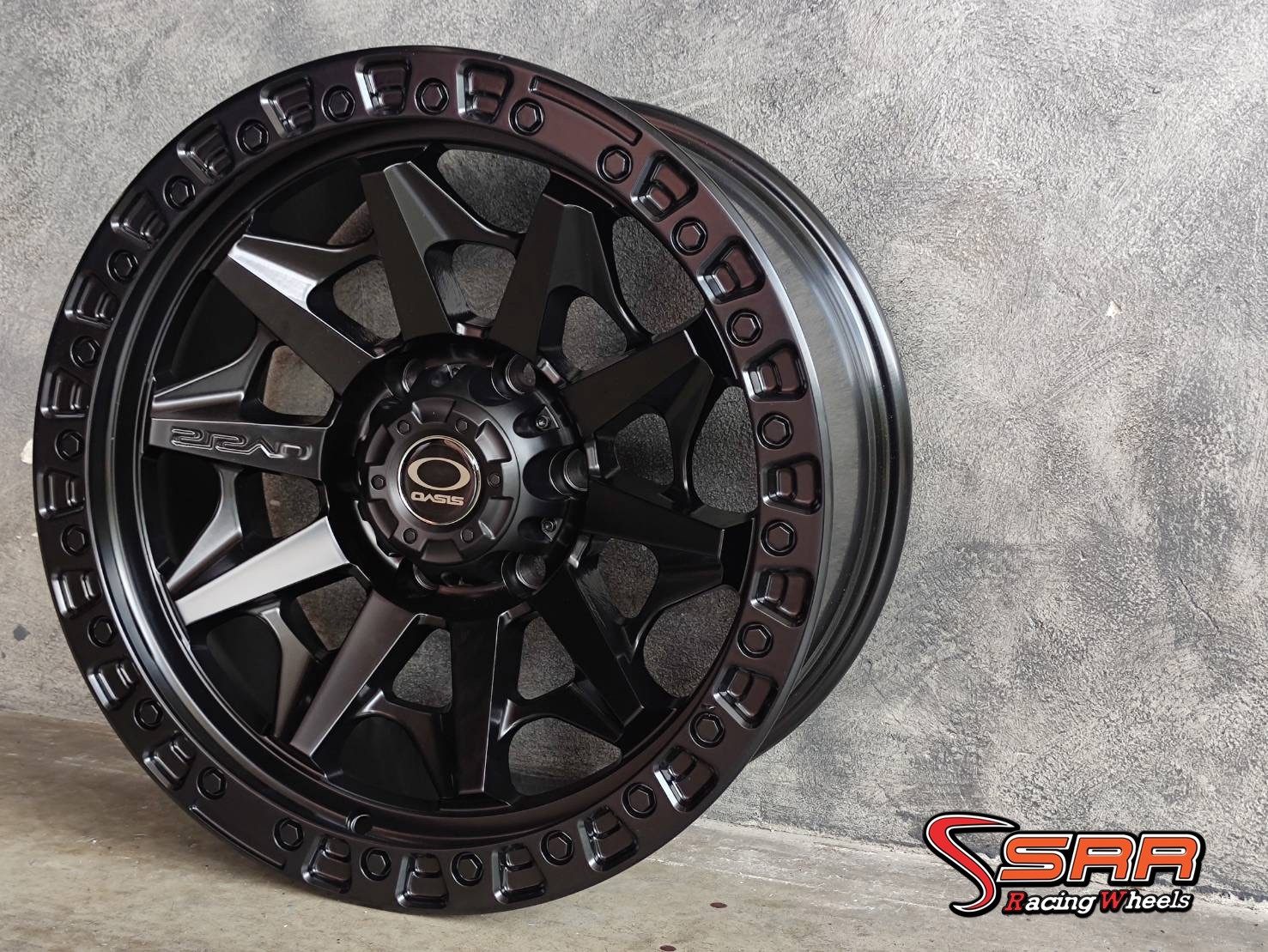 OASIS Dsrk-10 18x9 6H139.7 ET0 Matte Black ราคาพิเศษ