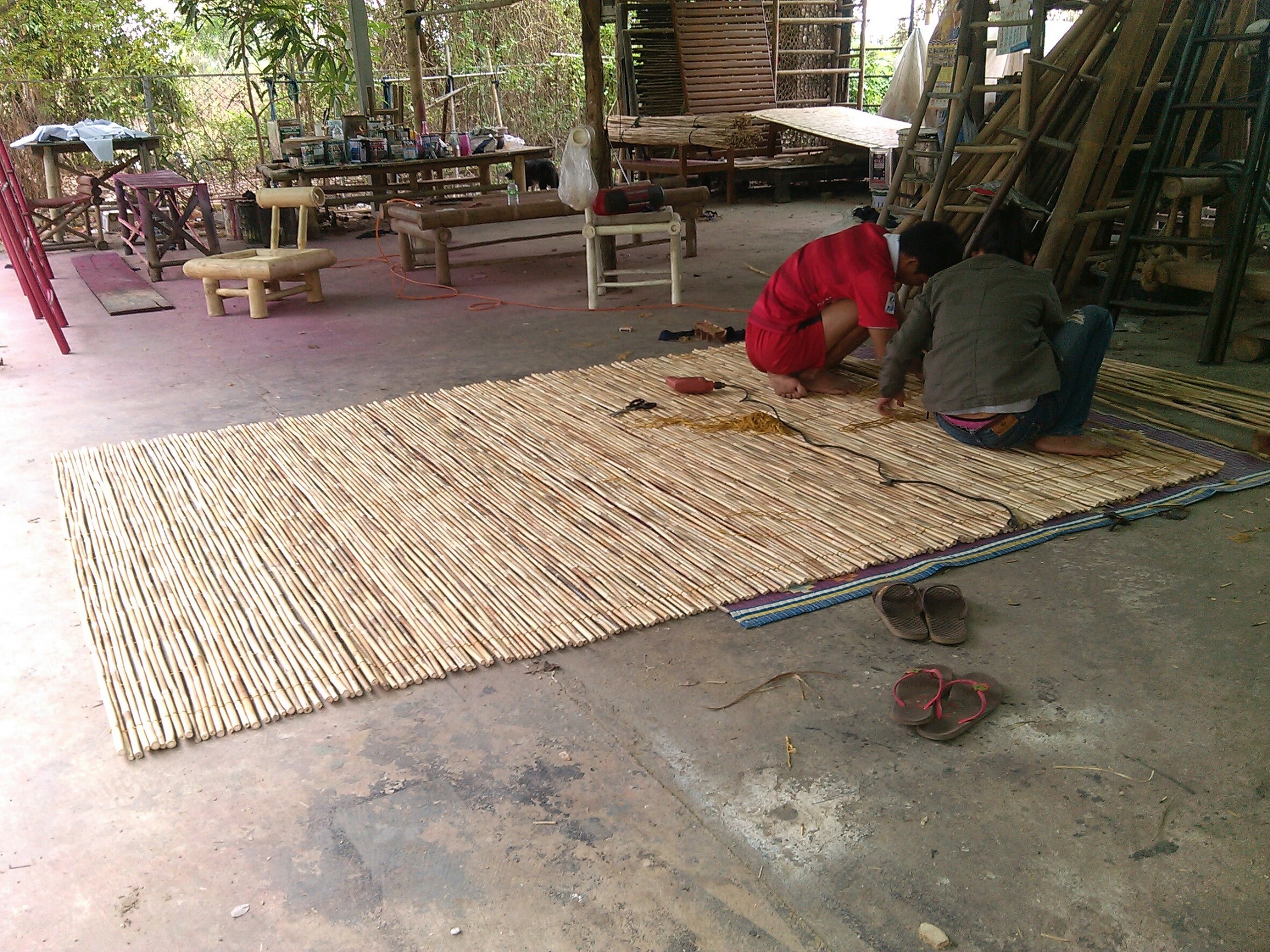 มู่ลี่ ไม้ไผ่ Bambooblind