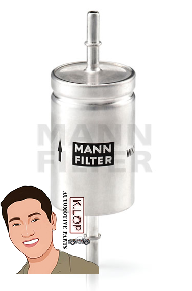 WK512 กรองเบนซิน OPEL,FIAT PUNTO55 : MANN-FILTER แท้นำเข้ายุโรป