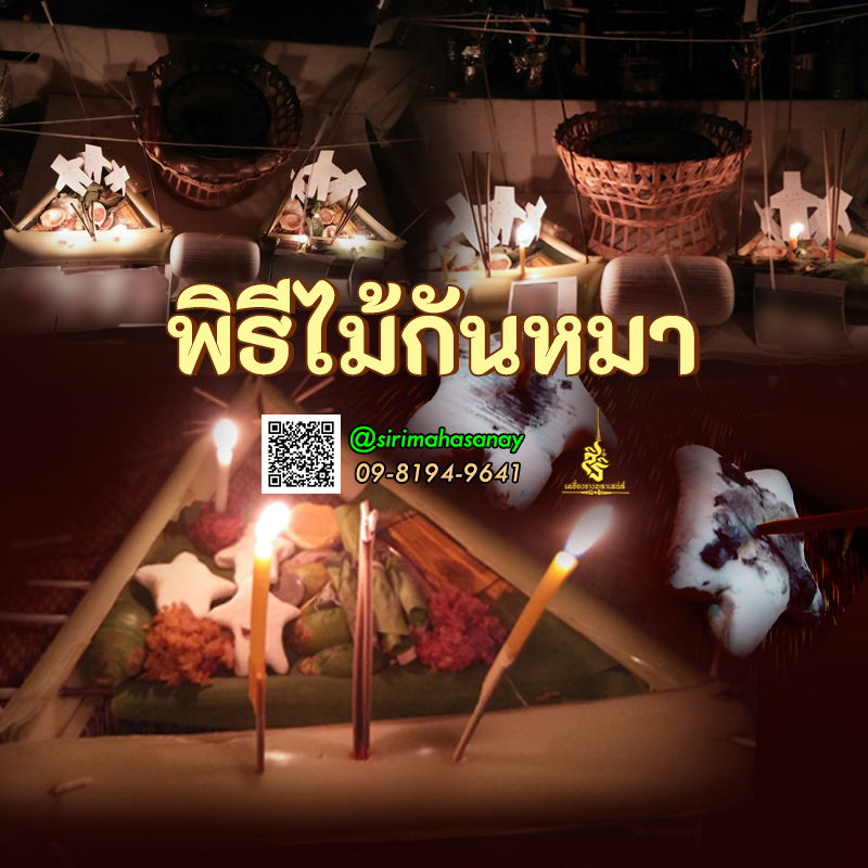 พิธีไม้กันหมา อ.ธรรมภิรักษ์