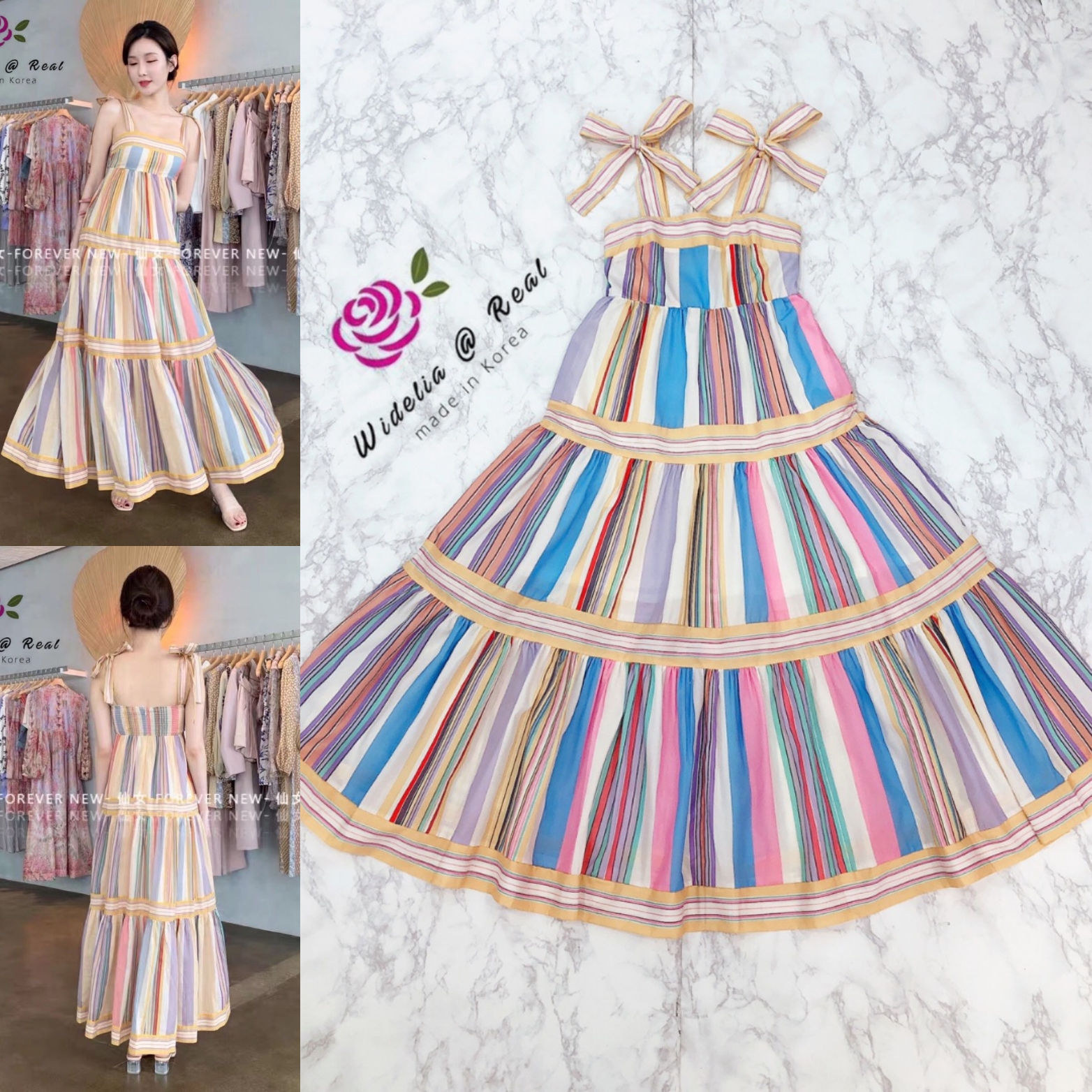 Zimmermann Maxi Dress แม็กซี่เดรสตัวยาวสายเดี่ยวแสนสวย ตัวนี้บานอลังการมากกกก