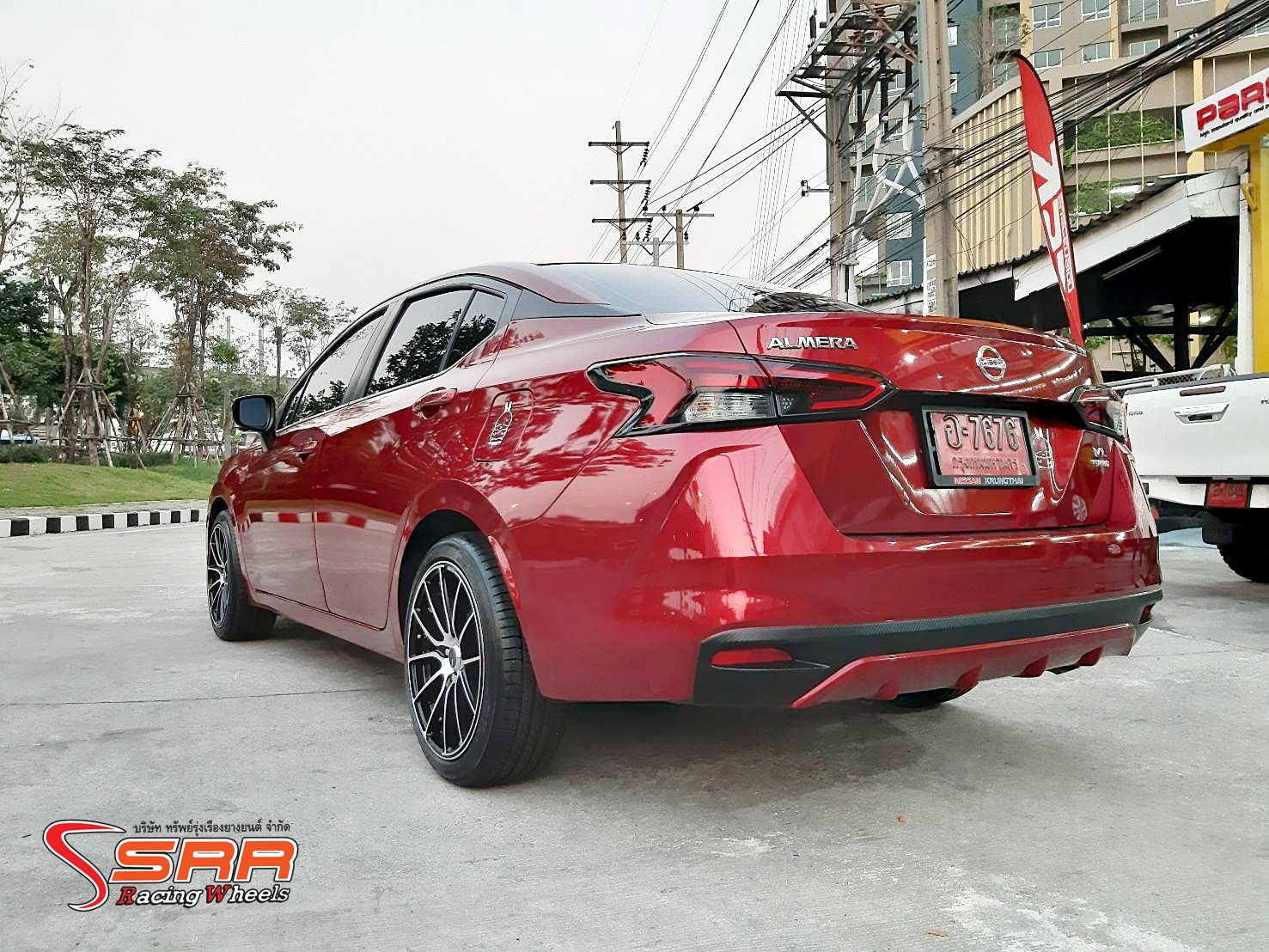 ENKEI TUNING SC48 ขอบ17 ET38 4x100 GBQR2FP