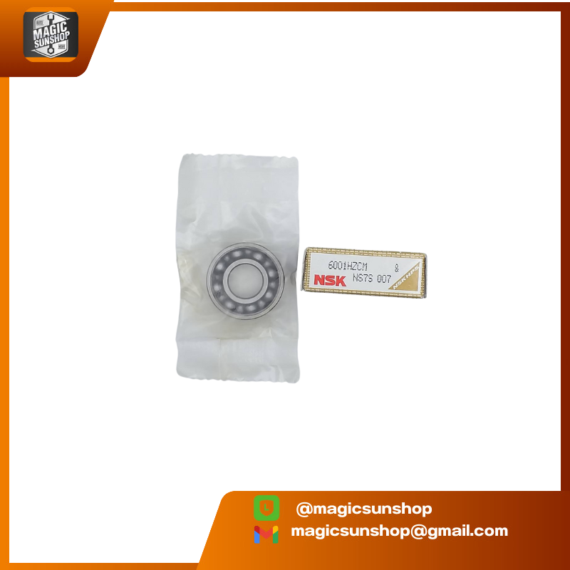 Bearing NSK Stainless steel 6001HZ ซีลด้านเดียว