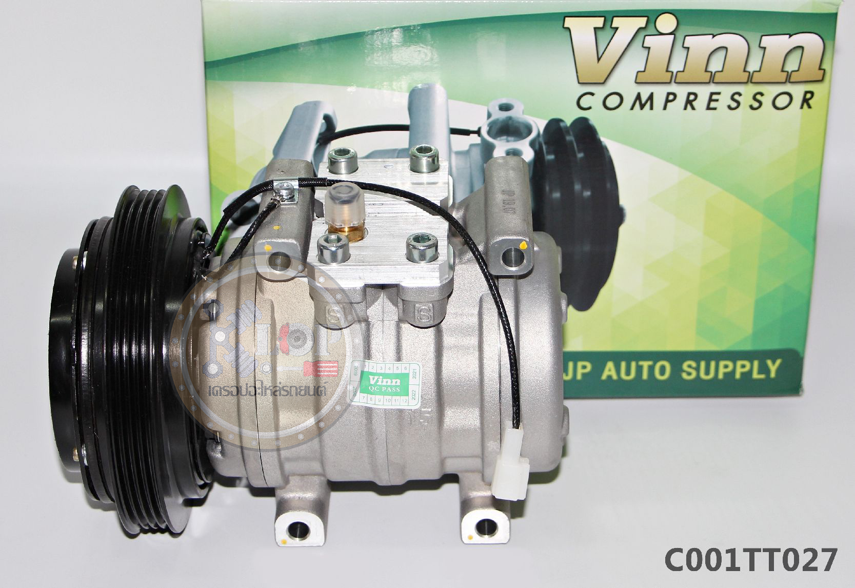 C001TT027 คอมแอร์ VINN : TOYOTA 10P15C SOLUNA (งานไตหวัน-จีน)