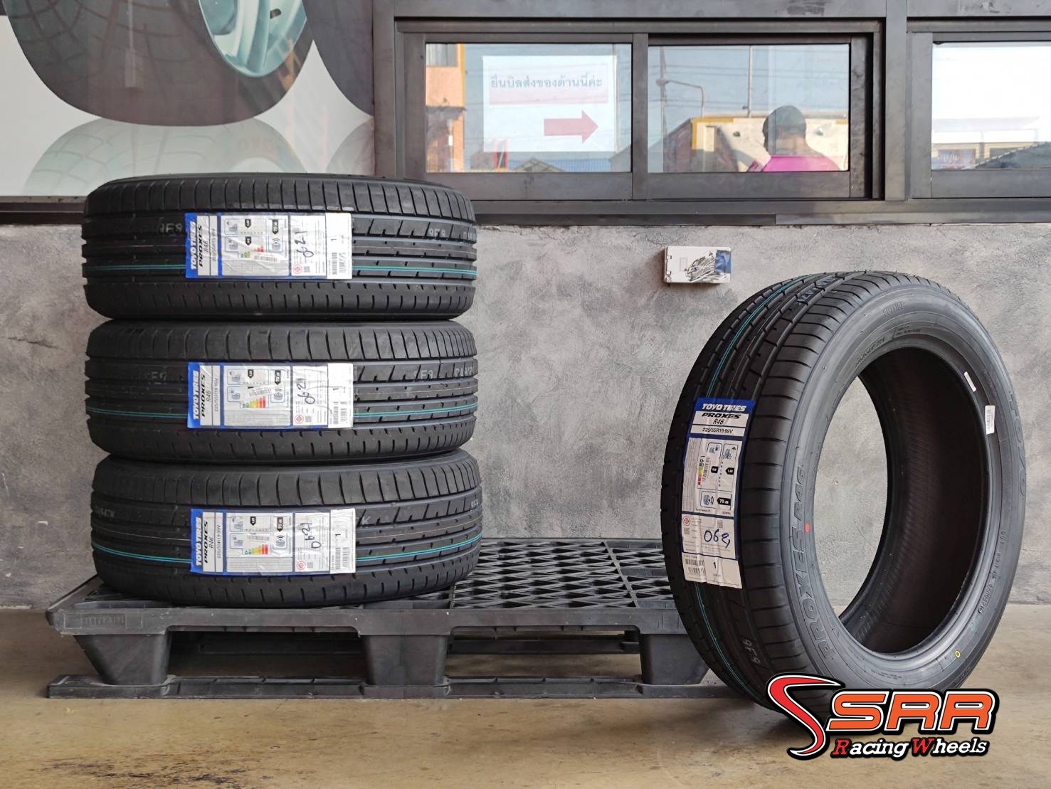 TOYO PROXES R46 225/55R19 ยางใหม่ปี21 ยางสำหรับรถMazda CX5-CX8