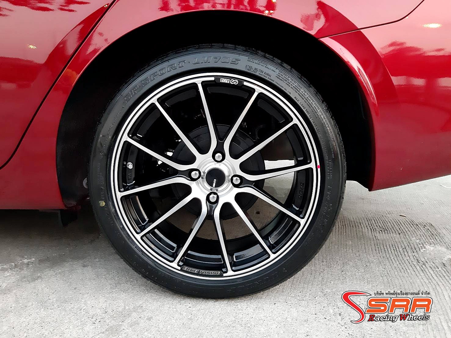 ENKEI TUNING SC48 ขอบ17 ET38 4x100 GBQR2FP