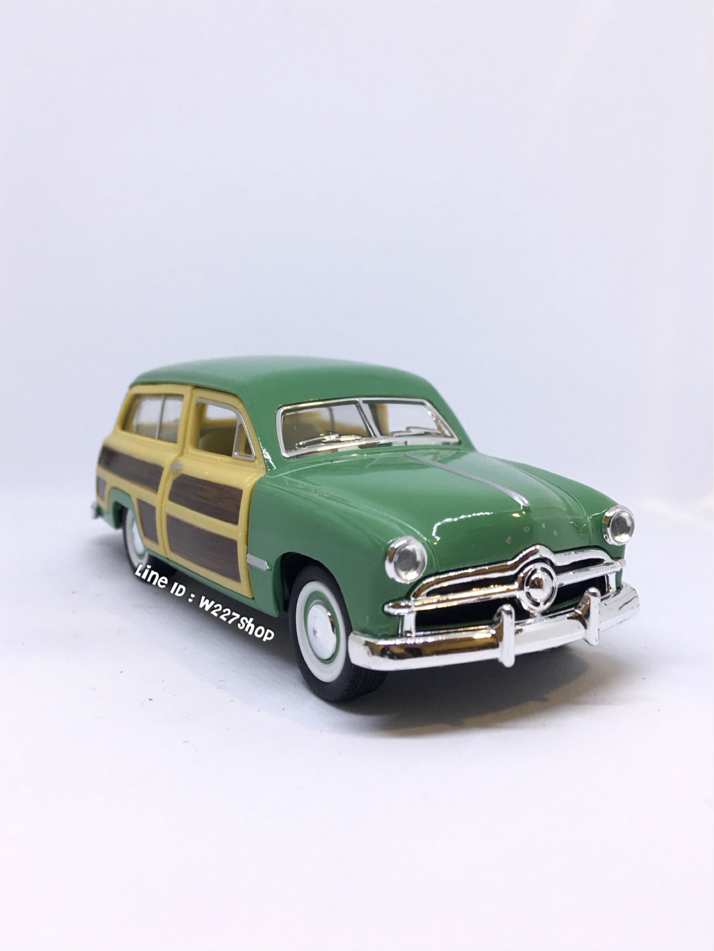 1949 Ford Woody Wagon โมเดลรถเหล็ก (ปลีก-ส่ง)