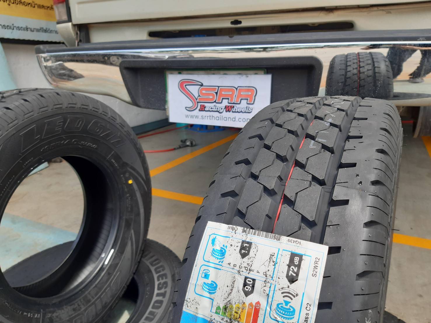 BRIDGESTONE LEO677 195R14 ยางสำหรับกระบะบรรทุก ราคาพิเศษ