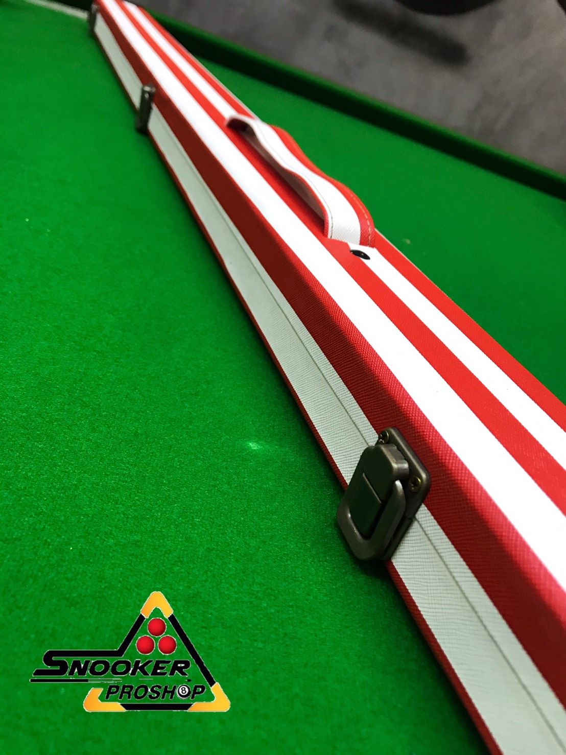 กล่องใส่ไม้คิว 2 ท่อน แบบไม้หุ้มผ้า PU 3D