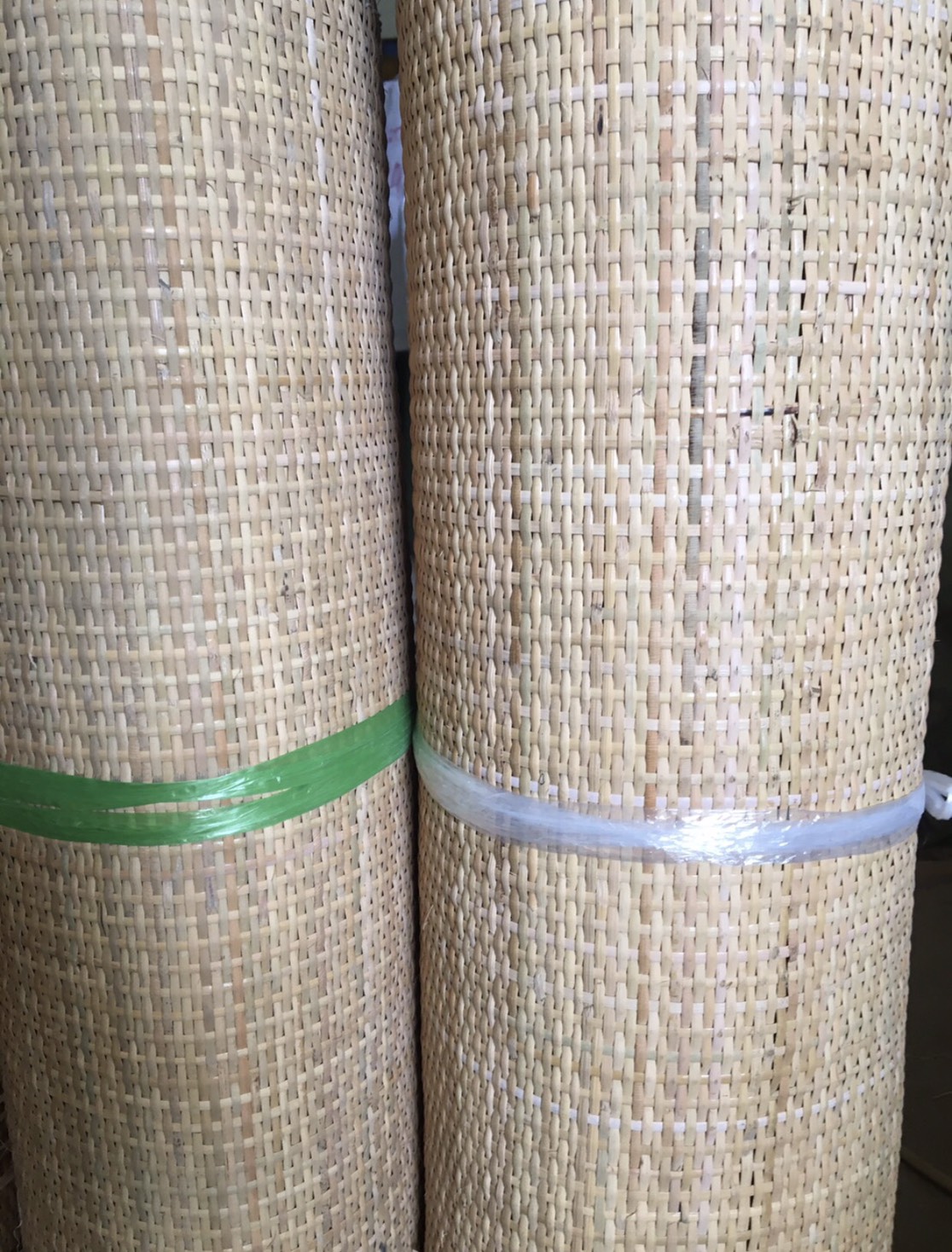 หวายม้วน สานเต็ม Rattan Roll full weave RR113
