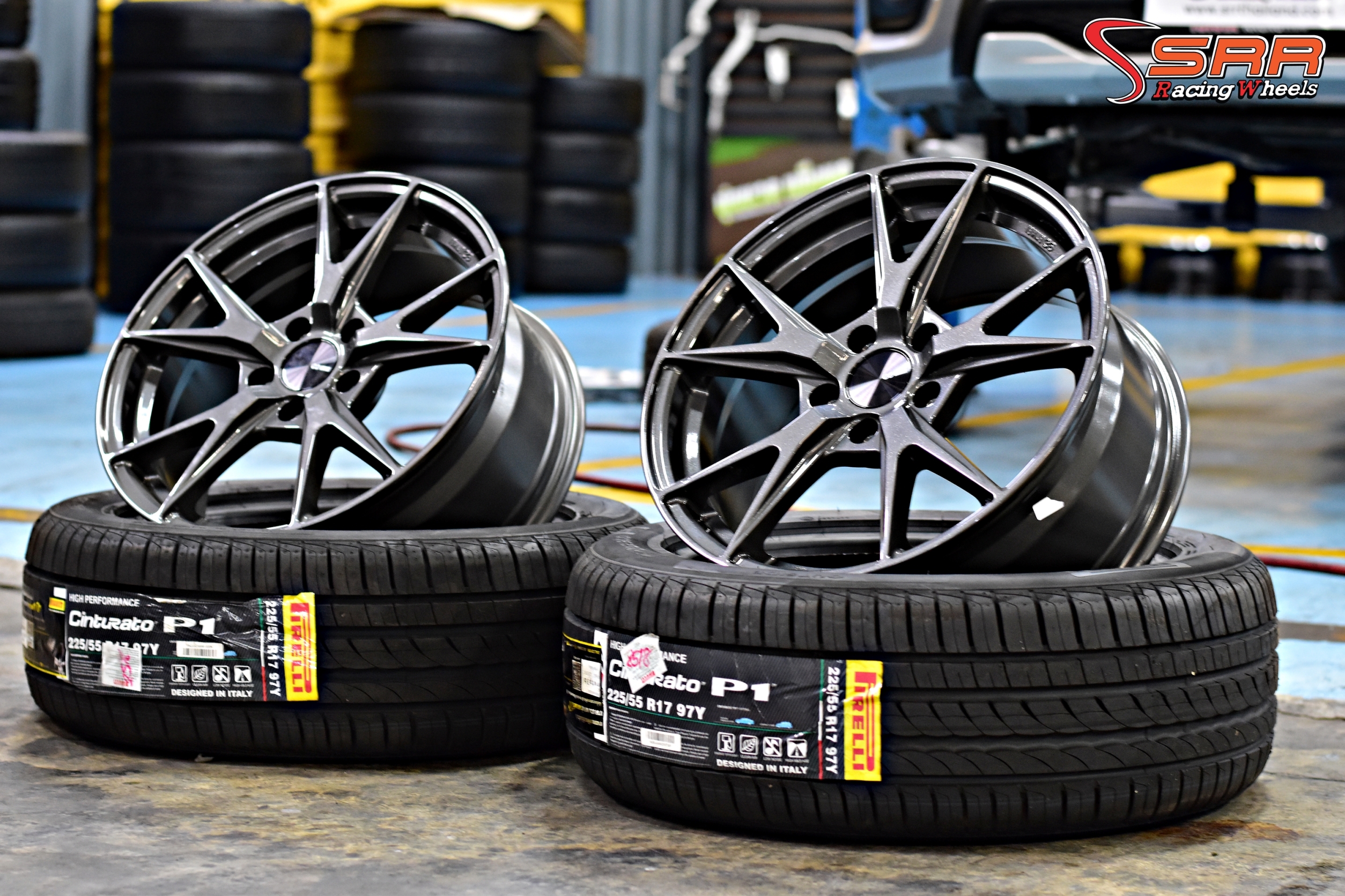 ENKEI PHOENIX ขอบ17 ET38 5x114.3 สีGBU6 สีกันเมทาลิก