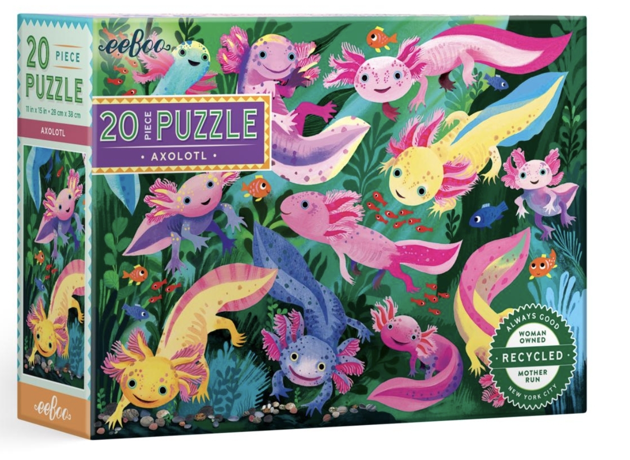 eeBoo - Axolotl (28x38 cm.) 20 pcs.