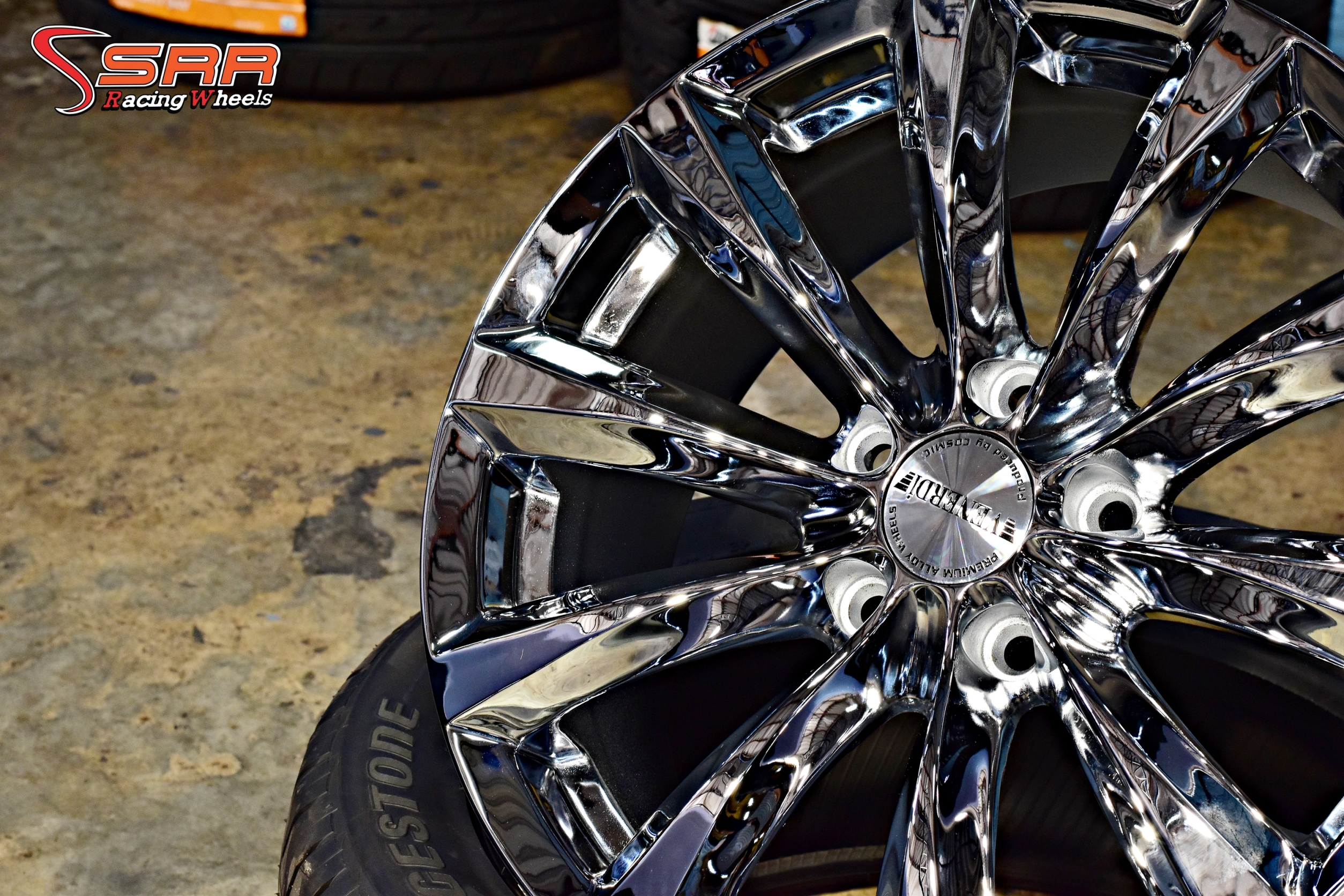 VENERDI F20K48 ขอบ17 ET42 5x114.3 CHROME