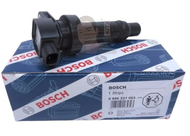 คอยล์จุดระเบิด KIA RIO 1.4 (UB) CVVT (11-17) ยี่ห้อ BOSCH