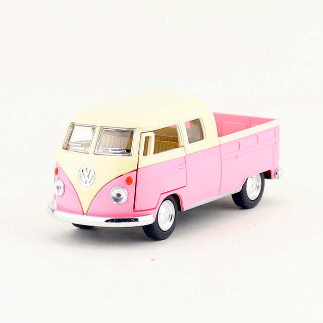 1963 Volkswagen Bus Double Cab Pickup โมเดลรถเหล็ก (ปลีก-ส่ง)