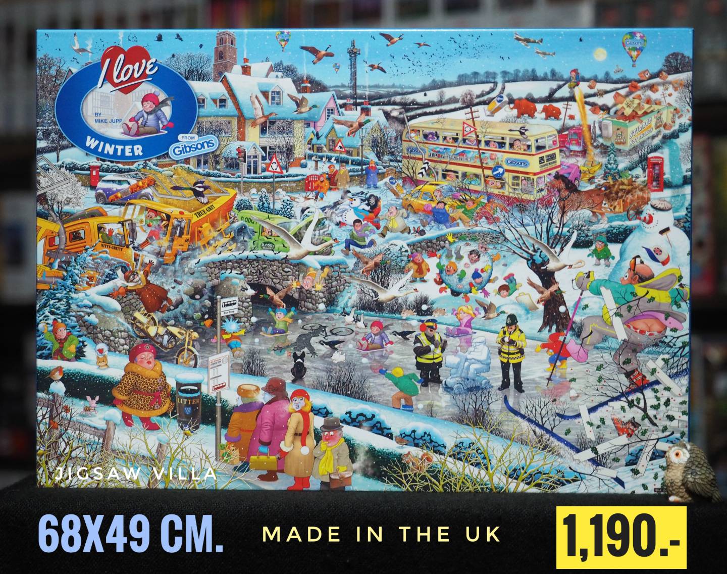 Gibsons - I Love Winter by Mike Jupp 1000 pcs.