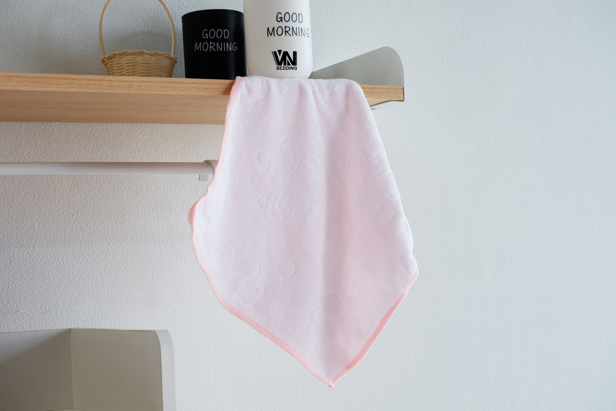 ผ้านาโนอเนกประสงค์สีพื้น ขนาด30*30 CM รุ่นหนา (1โหล)