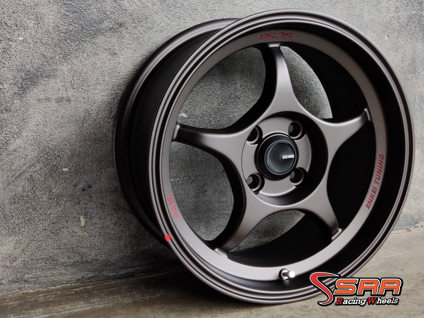 ENKEI TUNING SC56 15x7 4H100 ET28 DGM8QR2DRK ราคาพิเศษ