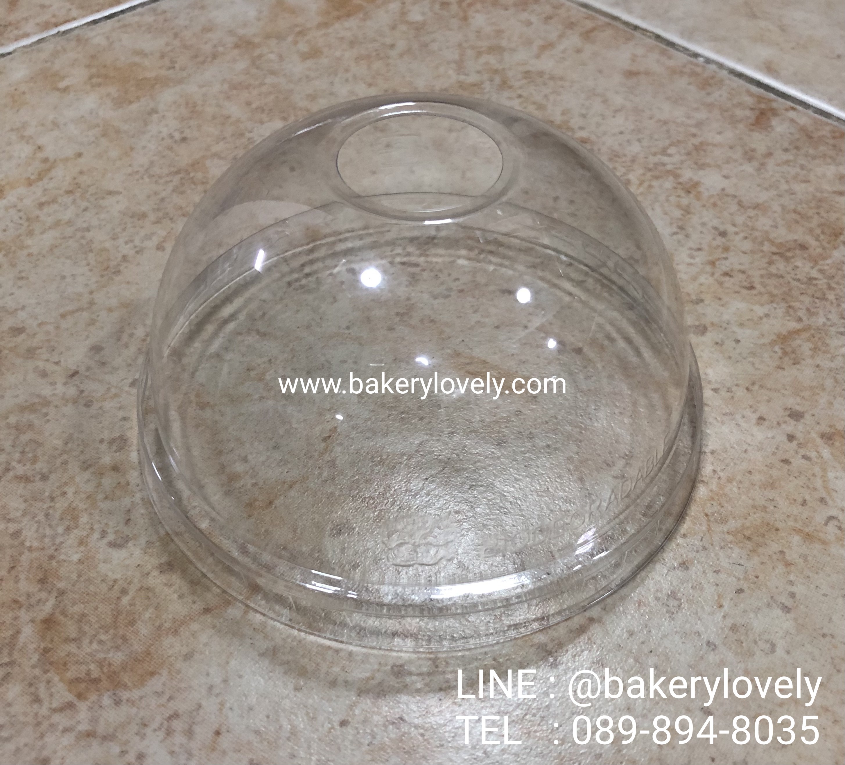 ฝาโดม PET ย่อยสลาย 9.8 cm
