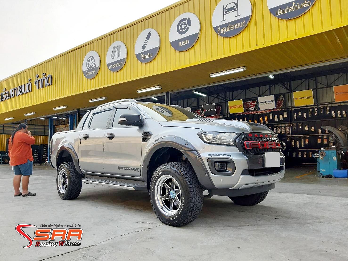 SPEC-R Project-D D-1SRR 18x9.5 ET+05 6x139.7 BKWMA