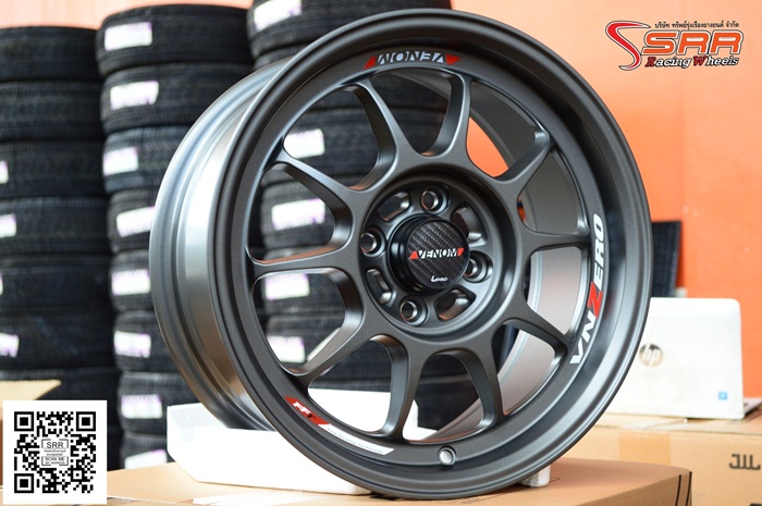 VENOM-ZERO ขอบ15 4x100 ET38 DARK GRAY ราคาพิเศษ