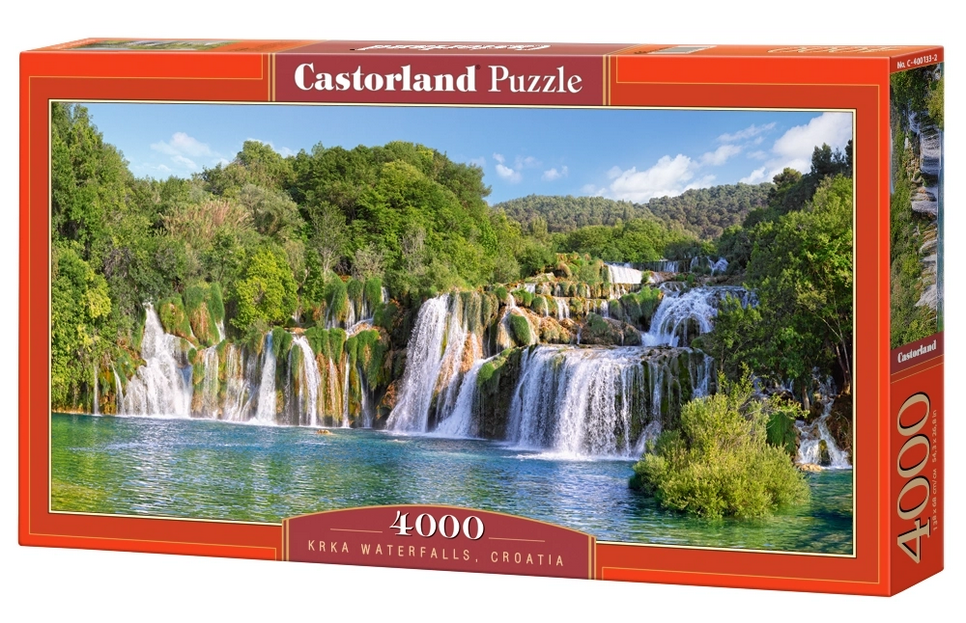 Castorland - Krka Waterfalls, Croatia 4000 pcs.