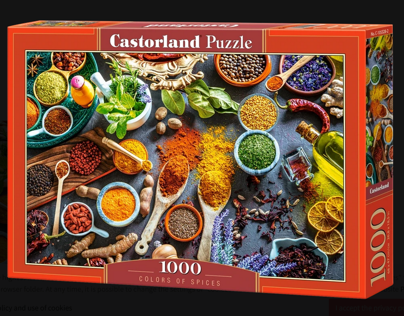 Castorland - Colors of Spices 1000 pcs.