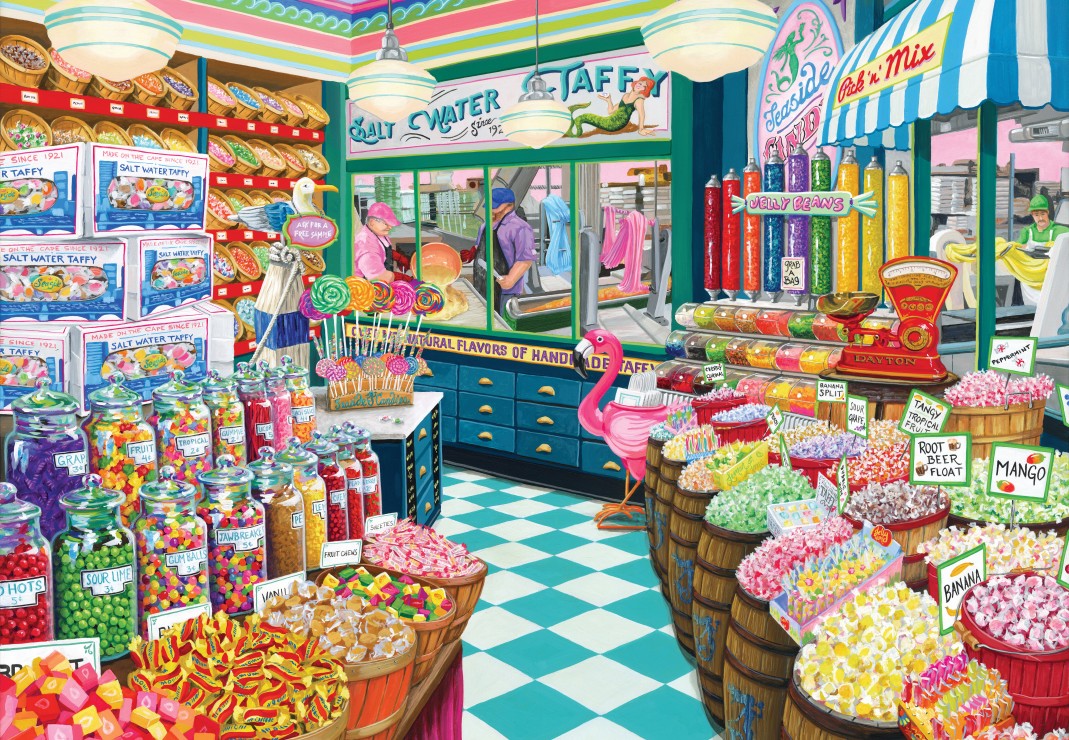 Bluebird Puzzle - Taffy Shop 1000 pcs.