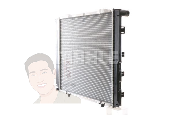 หม้อน้ำ BENZ E(W124) 230E : M102 ยี่ห้อ (MAHLE)