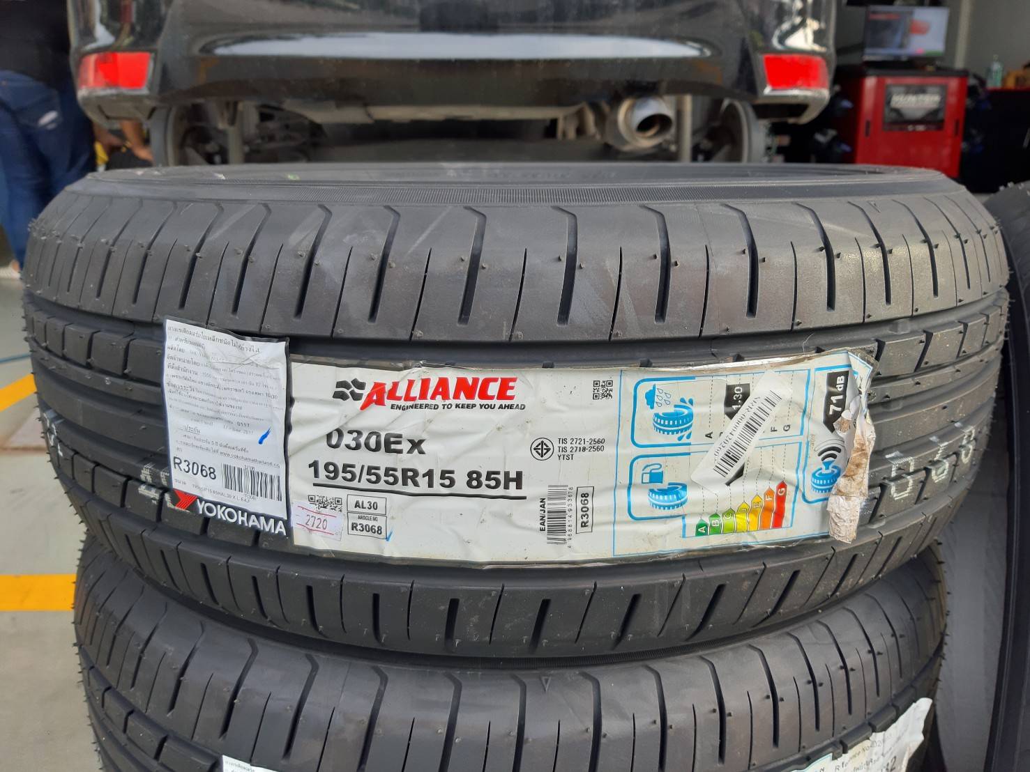 YOKOHAMA ALLIANCE 030Ex 195/55R15 ยางใหม่ปี20 ลดราคาพิเศษ