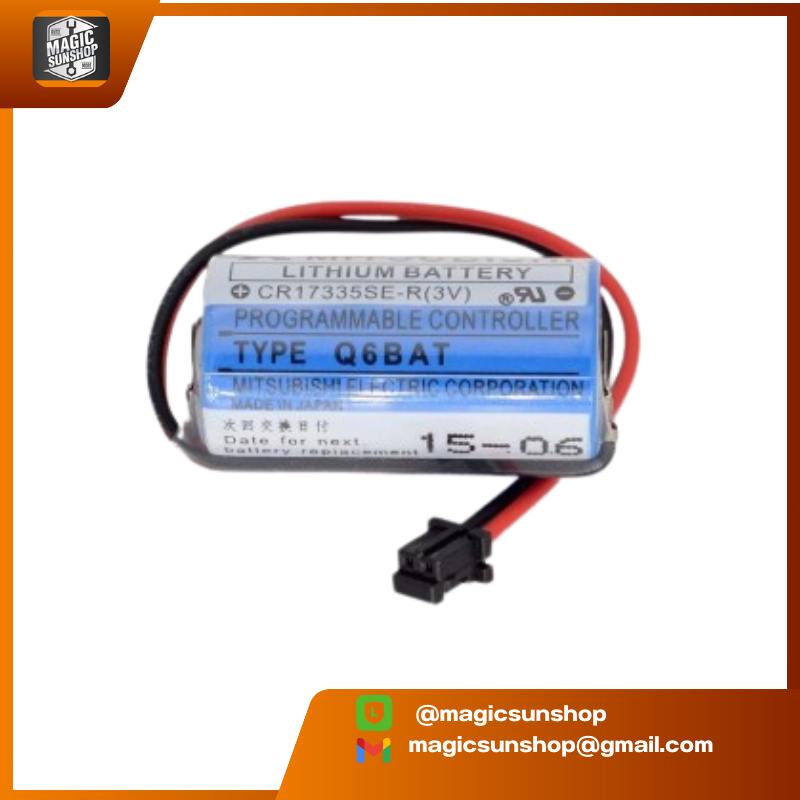 905587 MITSUBISHI MITSUBISHI Q6BAT CR17335SE-R Lithium Battery